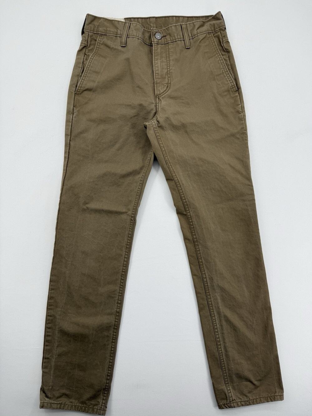 Levi’s 514 Straight Leg Mens White Tab Khaki Pants Size 32x30
